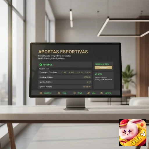 Ilustração de Navegação Simples e Eficiente em 688v