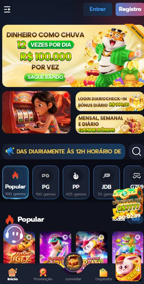 Usuário navegando no aplicativo VIP da 688v